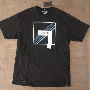 🌊Hurley Men’s Black T-Shirt Size L